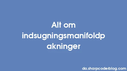 Alt om indsugningsmanifoldpakninger - Thumbnail