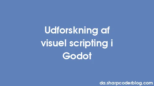 Udforskning af visuel scripting i Godot - Thumbnail