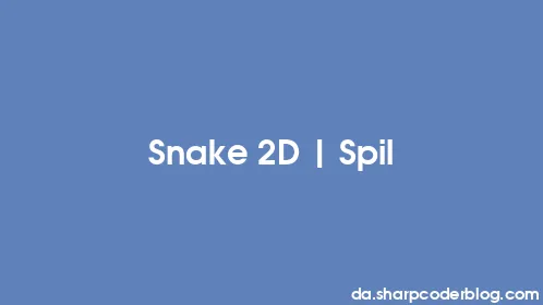 Snake 2D | Spil - Thumbnail