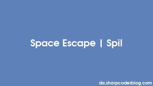 Space Escape | Spil - Thumbnail