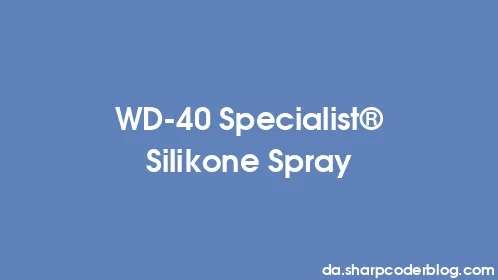 WD-40 Specialist® Silikone Spray - Thumbnail