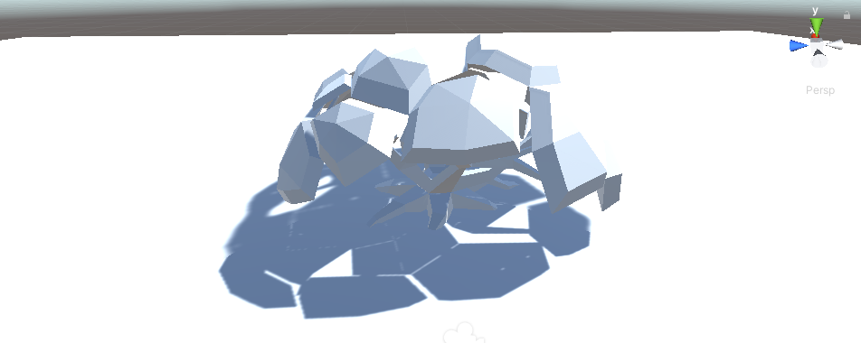 Træmodel med standardmateriale