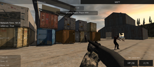 Unity FPS Game Screenshot
