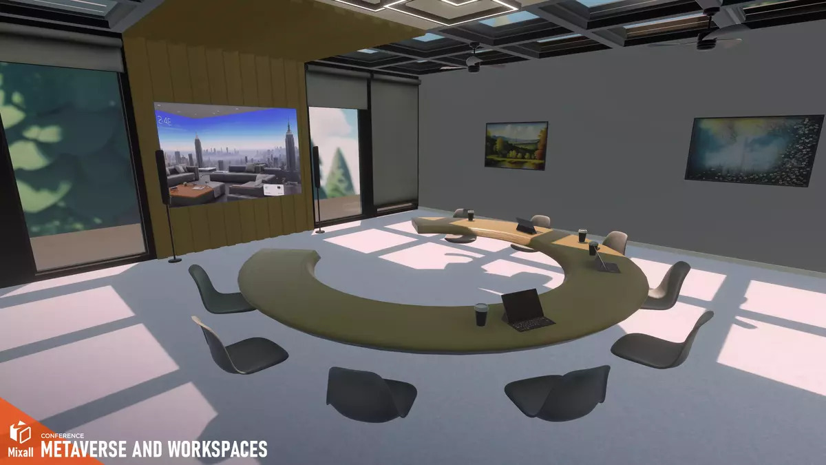 Metaverse og Workspaces - Konference - Unity Asset Store Package.