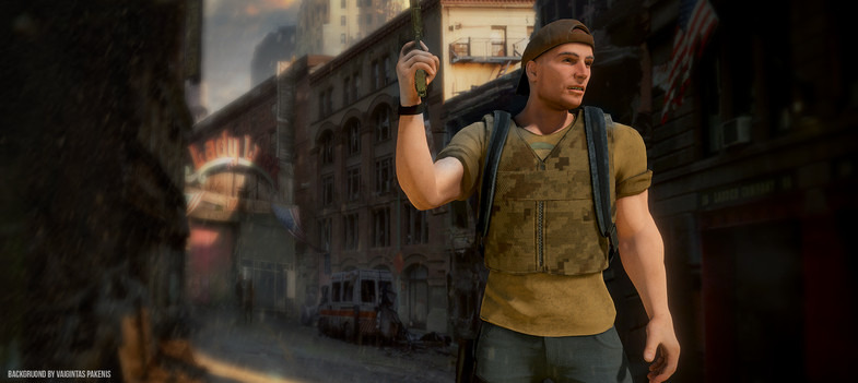 Post-apokalyptisk overlevelseskarakter