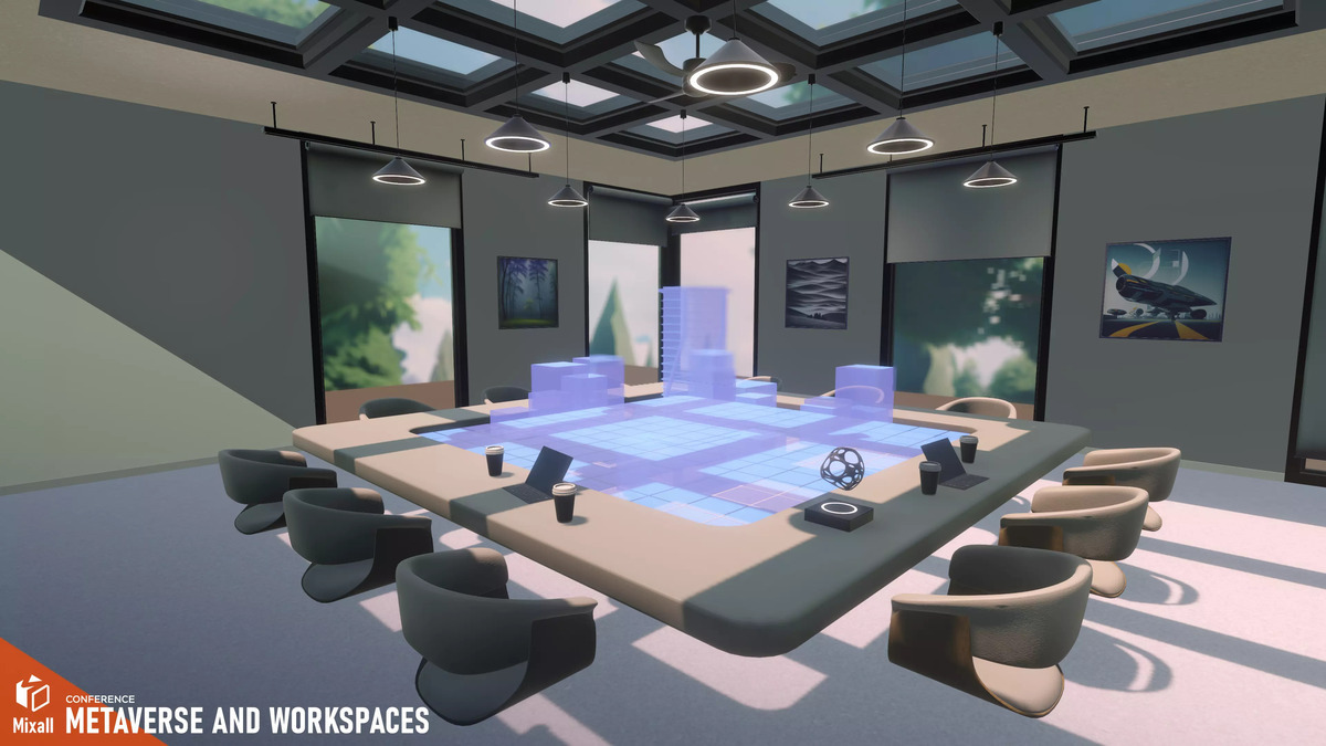 Metaverse og Workspaces - Konference - Unity Asset Store Package.
