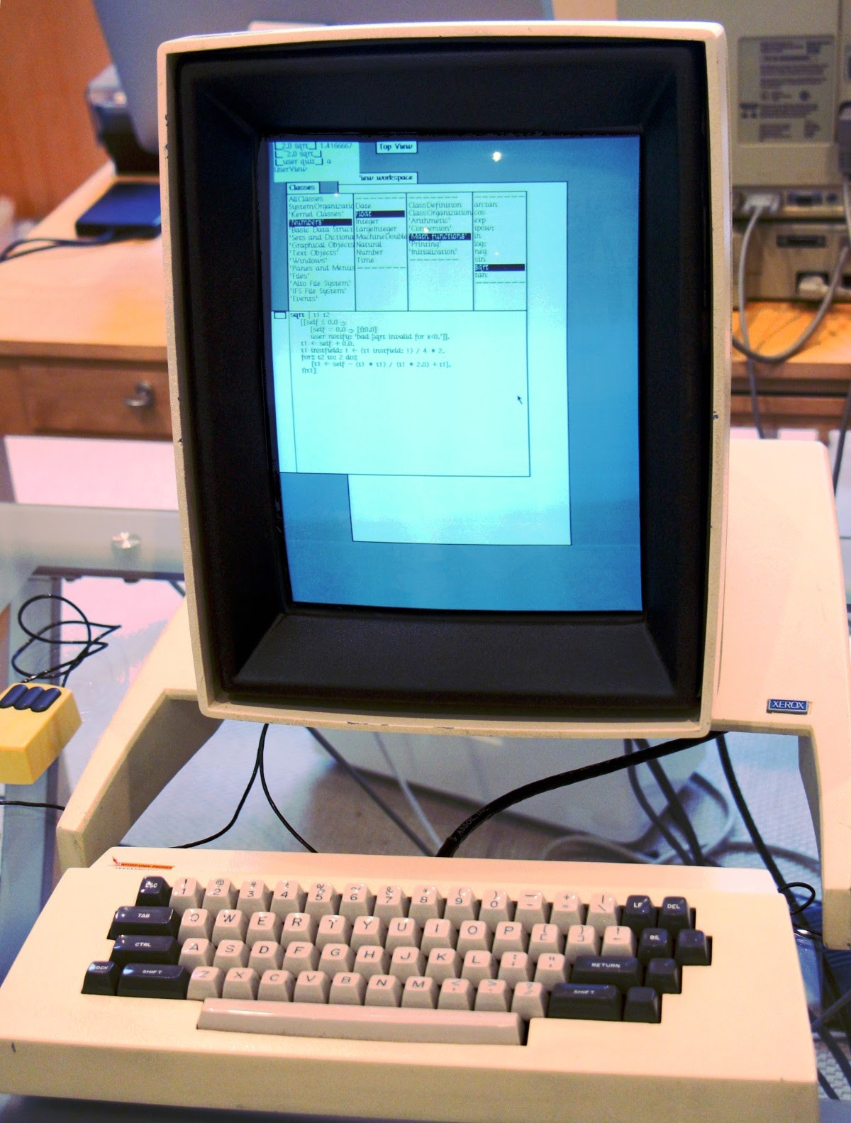 Xerox Alto Computer (GUI/Main Menu Demonstration)