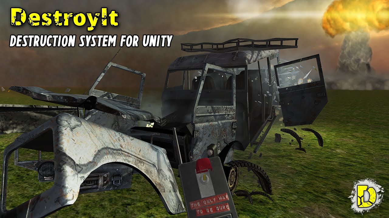 DestroyIt - Destruction System - Unity Asset Store Package.