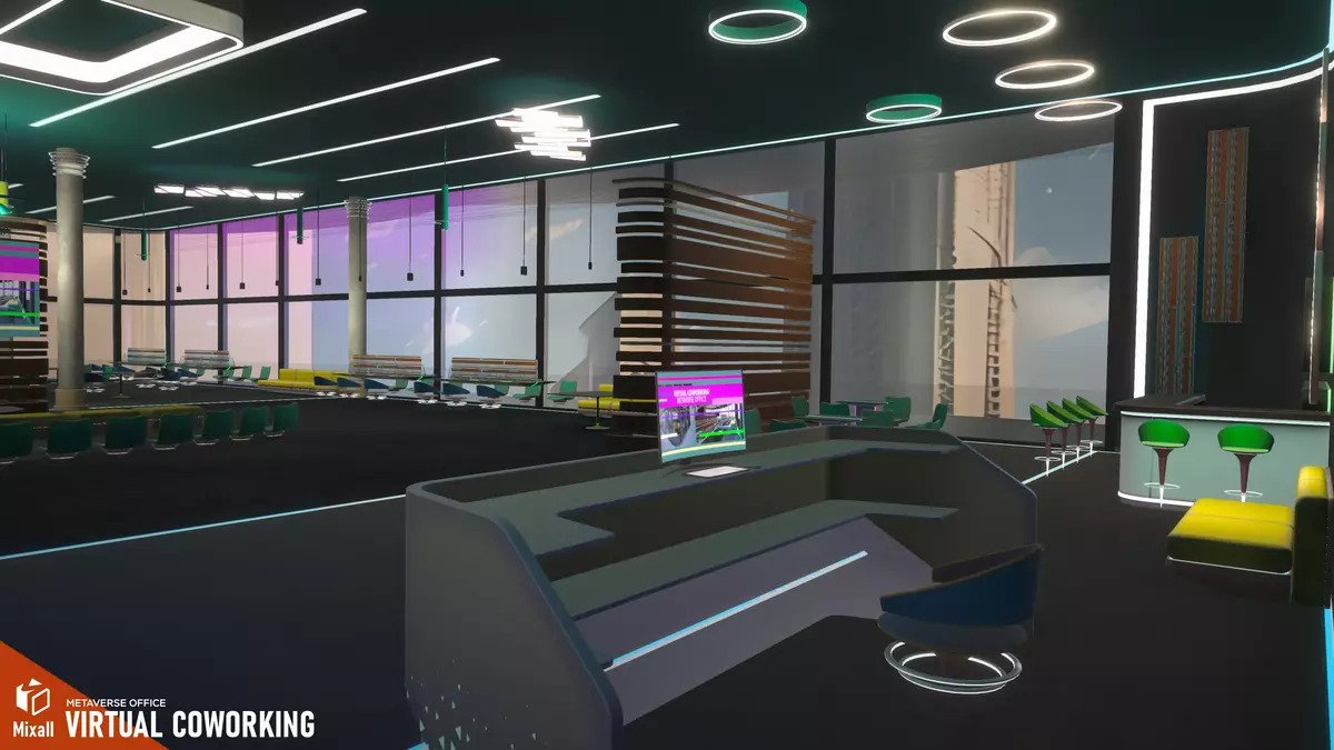 Virtual Coworking - Metaverse Office - Unity Asset Store Package.