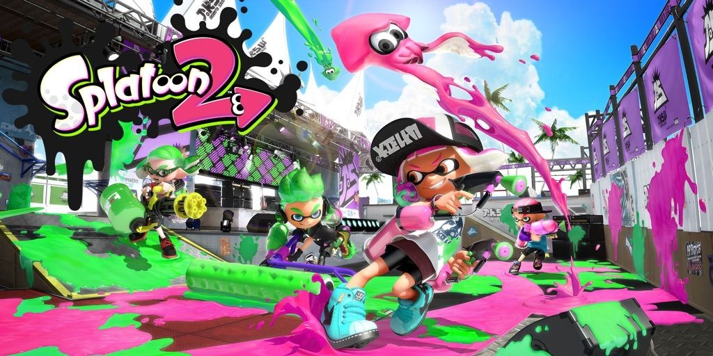 Splatoon 2 spil banner
