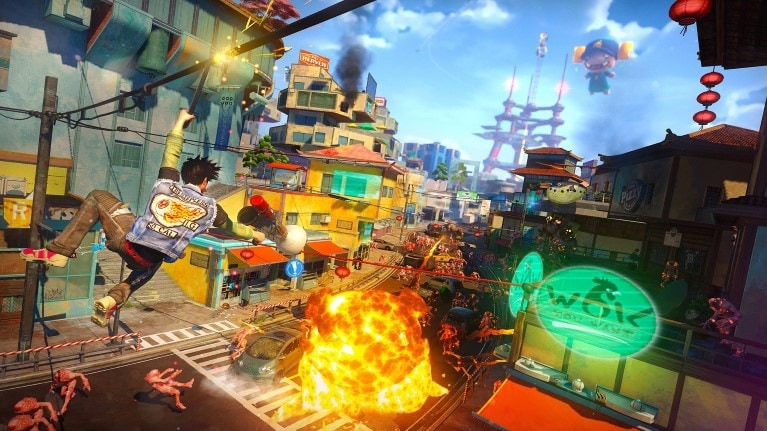 Sunset Overdrive Gameplay-skærmbillede