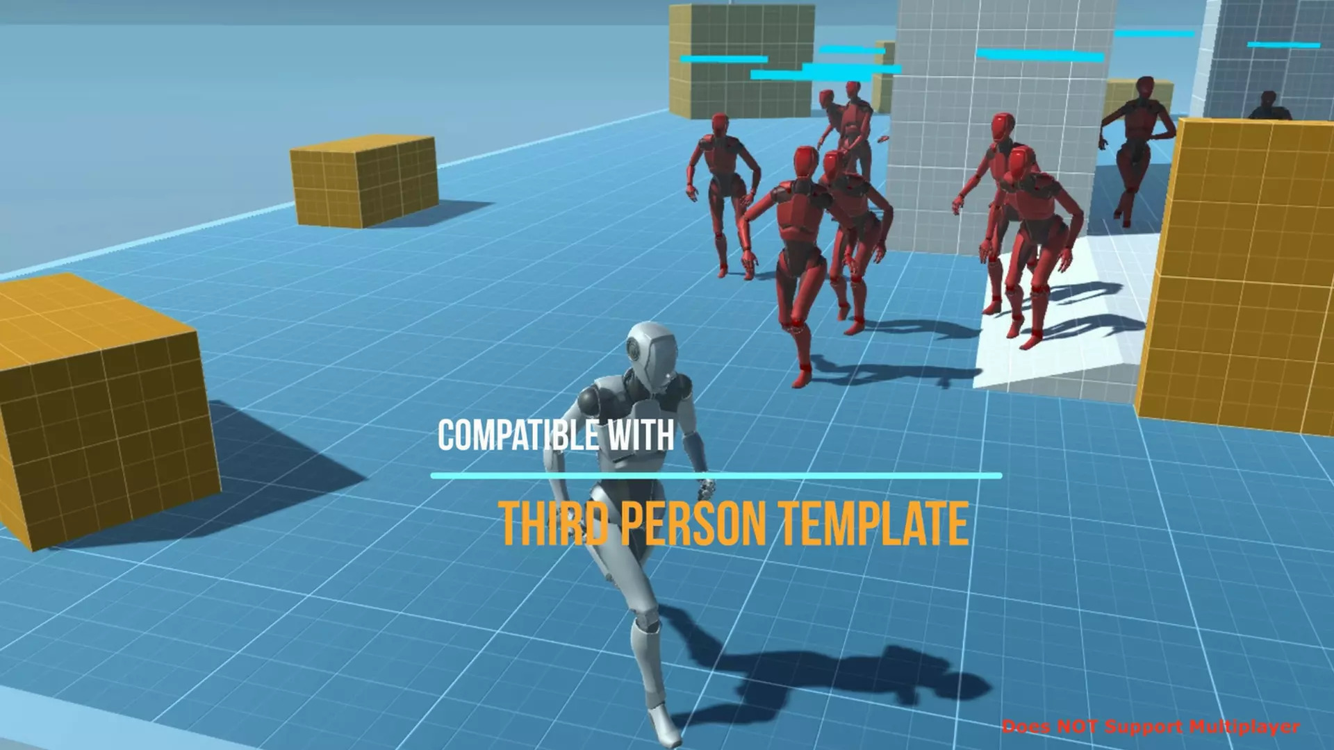 Zombie AI for Unity: Kompatibel med tredjepersonsvisning